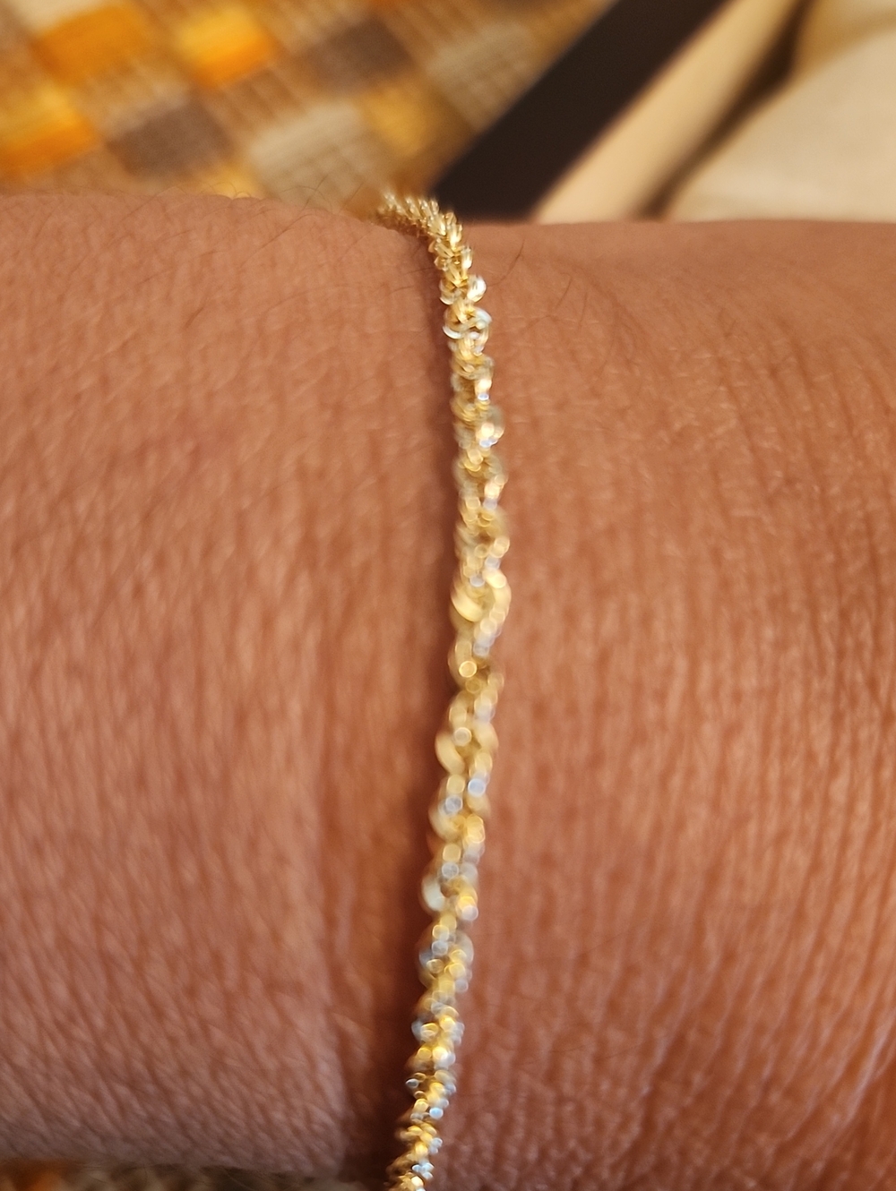 14kt Gold Ripe Bracelet 7.5 Length - Picture 6 of 7